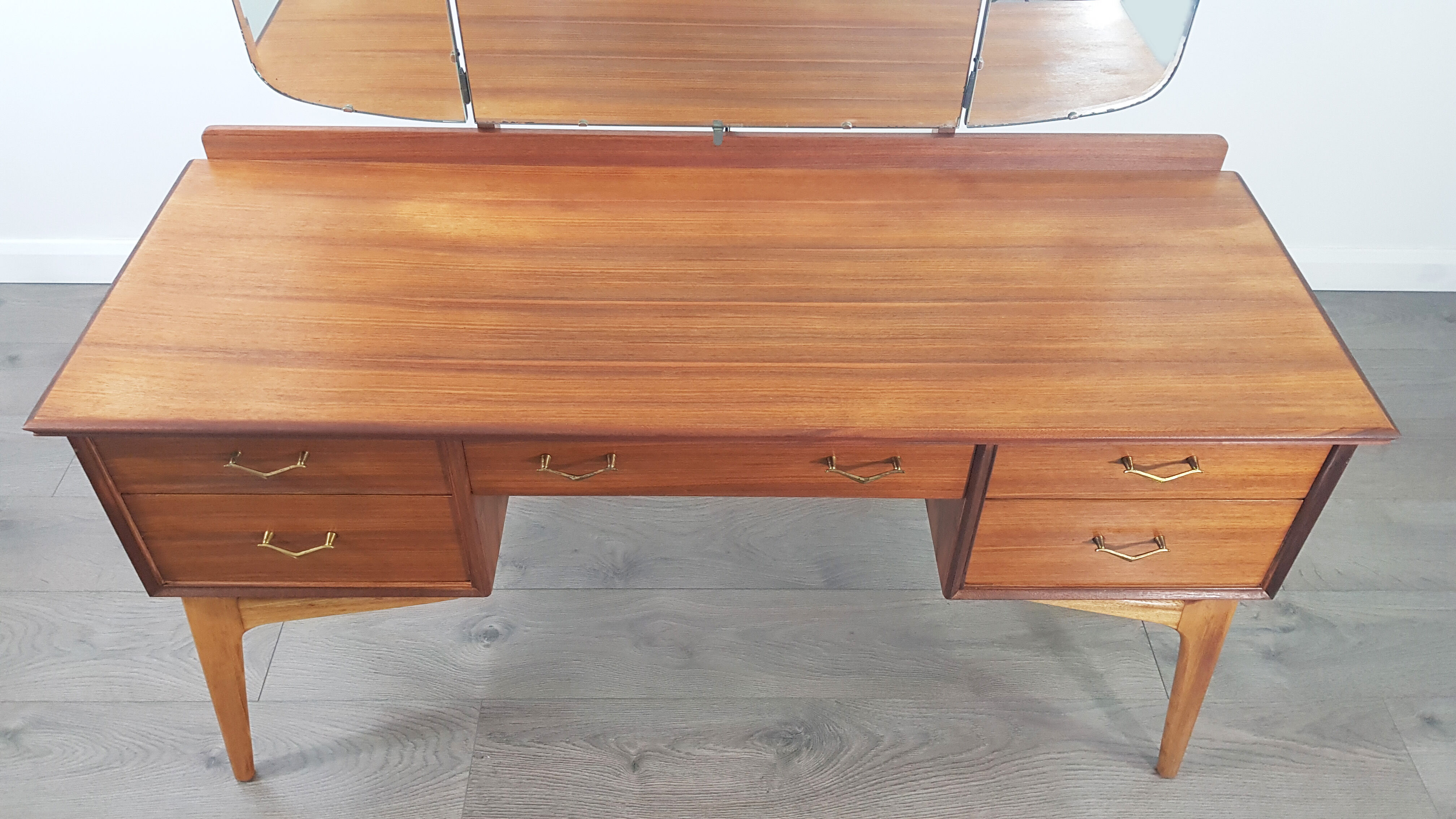 Coiffeuse par Alfred Cox pour AC furniture, années 1950