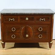Rare Commode en Acajou, époque Louis XVI – 2ème partie XVIIIe