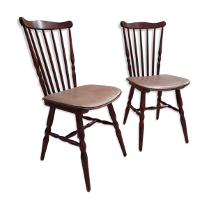 paire de chaises baumann
