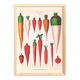 Poster about Carrots, based on an old engraving from 1886.