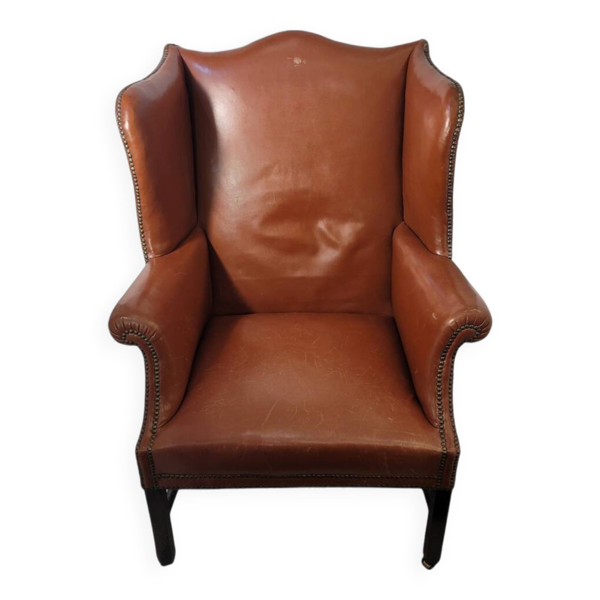 Butaca Chesterfield / Sillón Orejero “Wing Chair”, pp. s. XX - Reino Unido