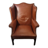 Butaca Chesterfield / Sillón Orejero “Wing Chair”, pp. s. XX - Reino Unido