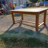 Oak farm table