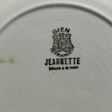 12 flat plates Jeannette Gien