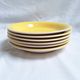 Deep plates or salad plates Villeroy & Boch yellow