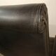 Vintage black leather office chair by Richard Sapper for Knoll 1979