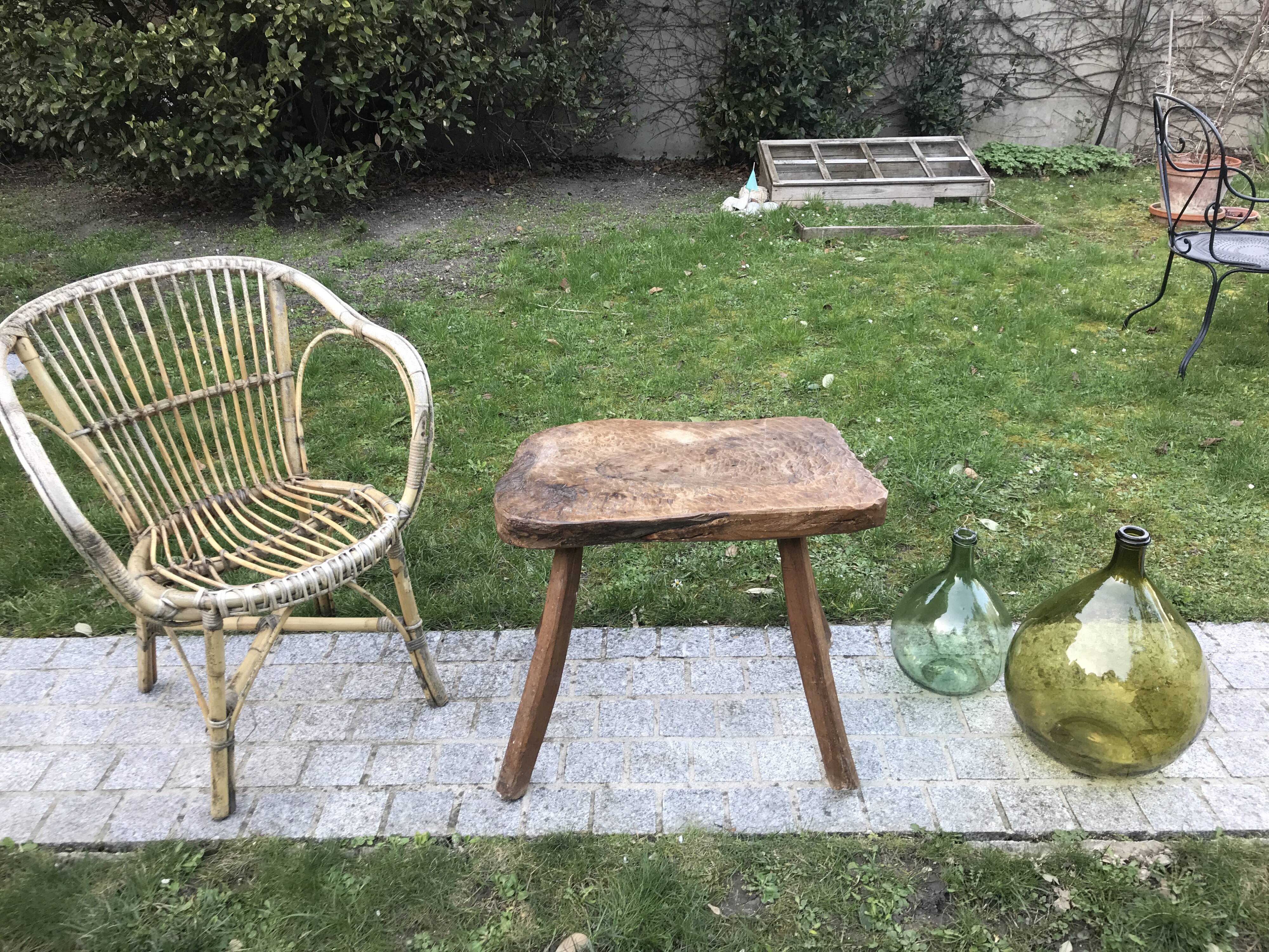 Brutalist style coffee table 1950