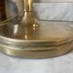 Italian lamp in brass and opaline sliding arm 67cm