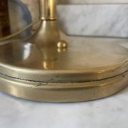 Italian lamp in brass and opaline sliding arm 67cm