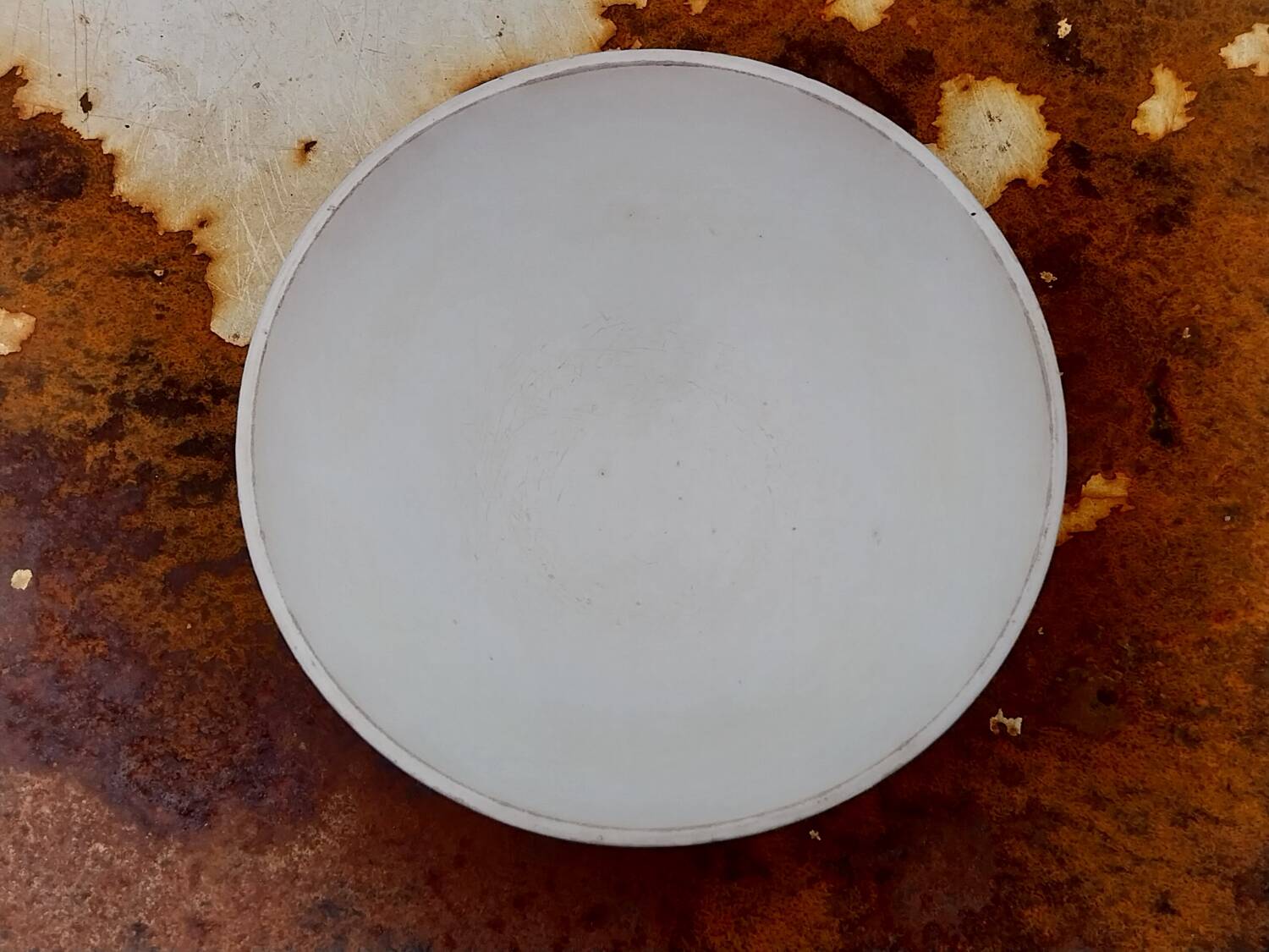 Blue earthenware bowl