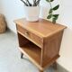 Scandinavian vintage bedside table