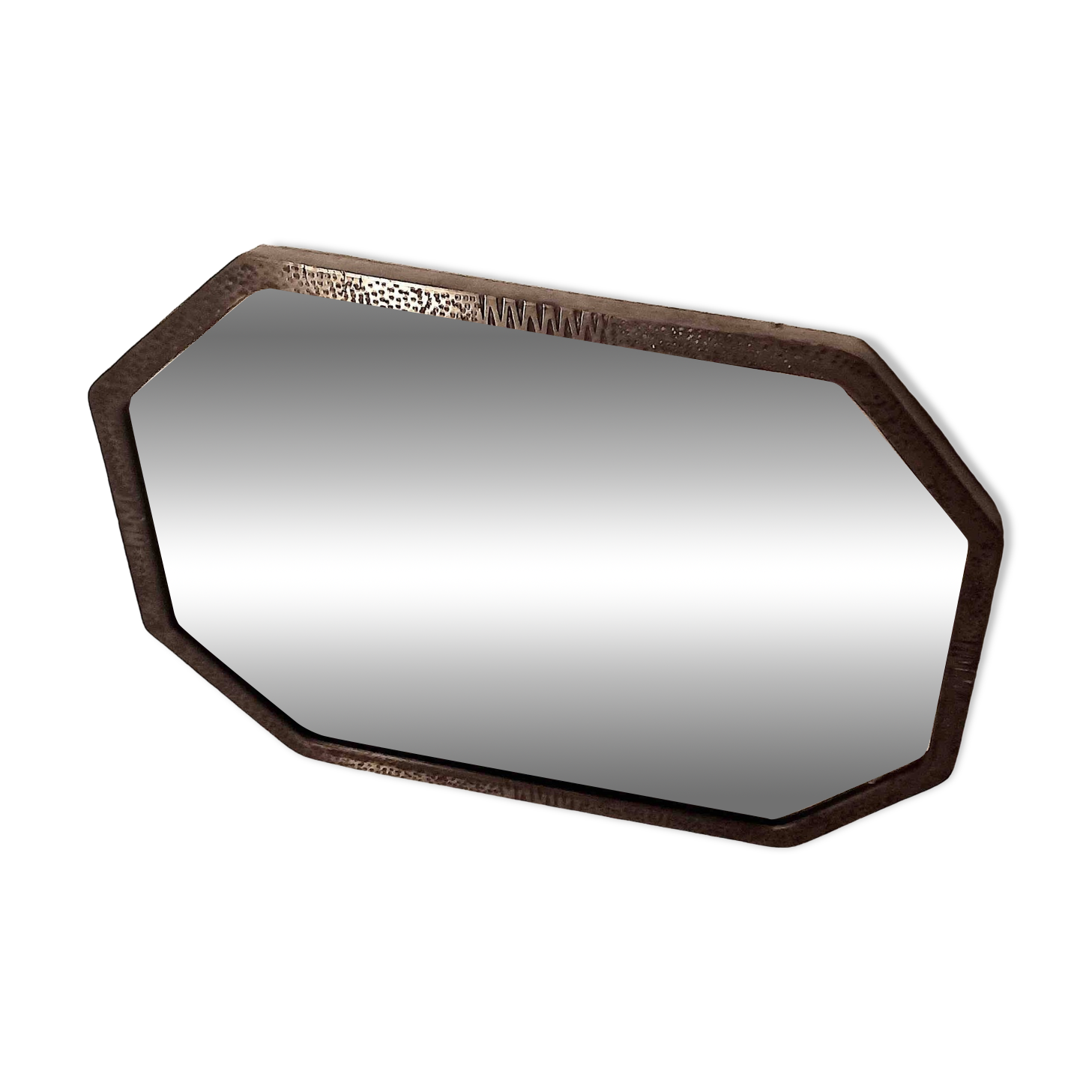Art Deco Beveled Mirror 58.8 x 41.2 cm