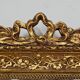 Miroir ancien en bois doré, style néoclassique, 19ème siècle