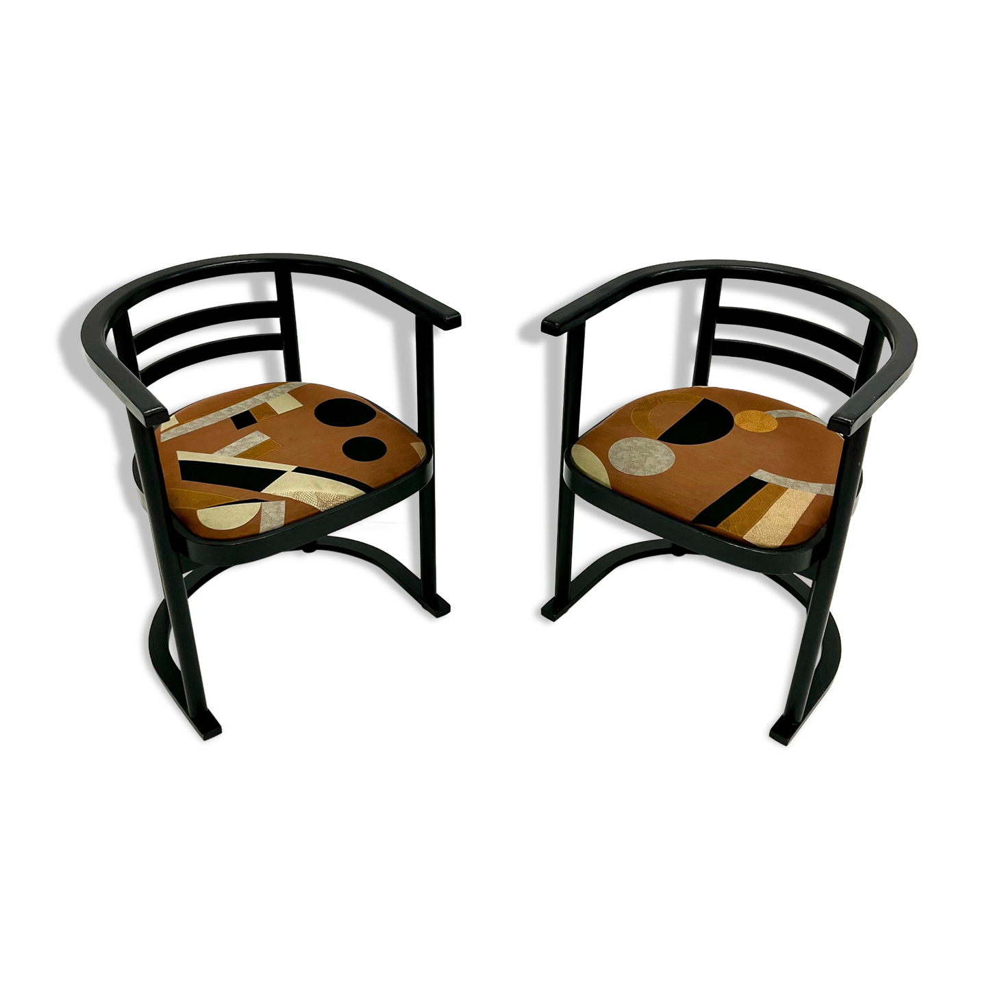 Paire de chaises 1950
