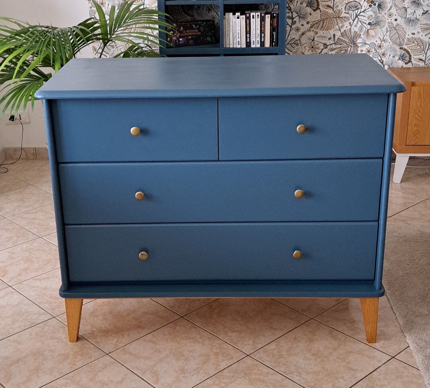 Commode blue ganne