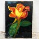 Provencal and pink landscape painting