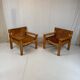pair of Natura armchairs by Karin Mobring-Sweden 1977
