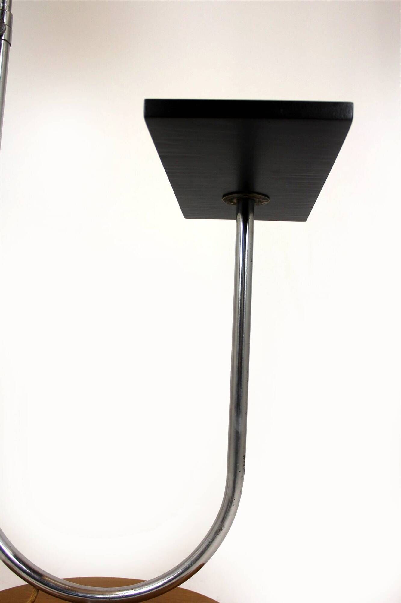 Lampadaire Art Déco Bauhaus restauré par Jindrich Halabala, 1940s