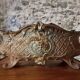 Antique French cast iron planter