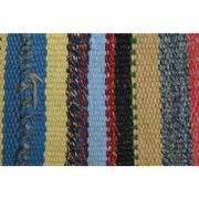 1970s Vintage Turkish Oushak Handmade Wool Cotton Blue Runner Rug 56x229