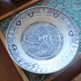 Old yeddo sarreguemines hollow dish
