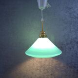 Turquoise shoemaker lamp