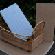 Rattan children's bed
