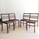 René Gabriel chairs, solid oak reconstruction furniture (Circa 1940)