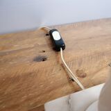 Large vintage-marble alabaster lamp - 60s