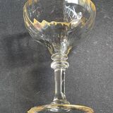 5 Gold Putoisé Champagne Glasses – Legras Pierrefonds 19th Century Service