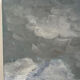 The snow - landscape, oil on canvas