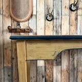 Large patinated desk