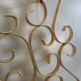 Under vintage brass plated