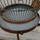 Vintage standing bird cage