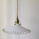 Pendant in serrated opaline
