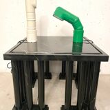 Postmodern “parthenon” side table, Laure Welfling 1980