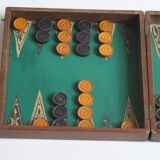 Antique backgammon or trictrac board, 1910-20s