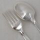 Christofle Atlas model, Art Deco, 12 dessert cutlery sets, 24 pieces, silver-plated metal.
