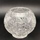 Decorative ball in chiseled Arques crystal