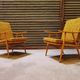 Pair of armchairs Ton Bystřice model Boomerang by Antonin Suman 1960