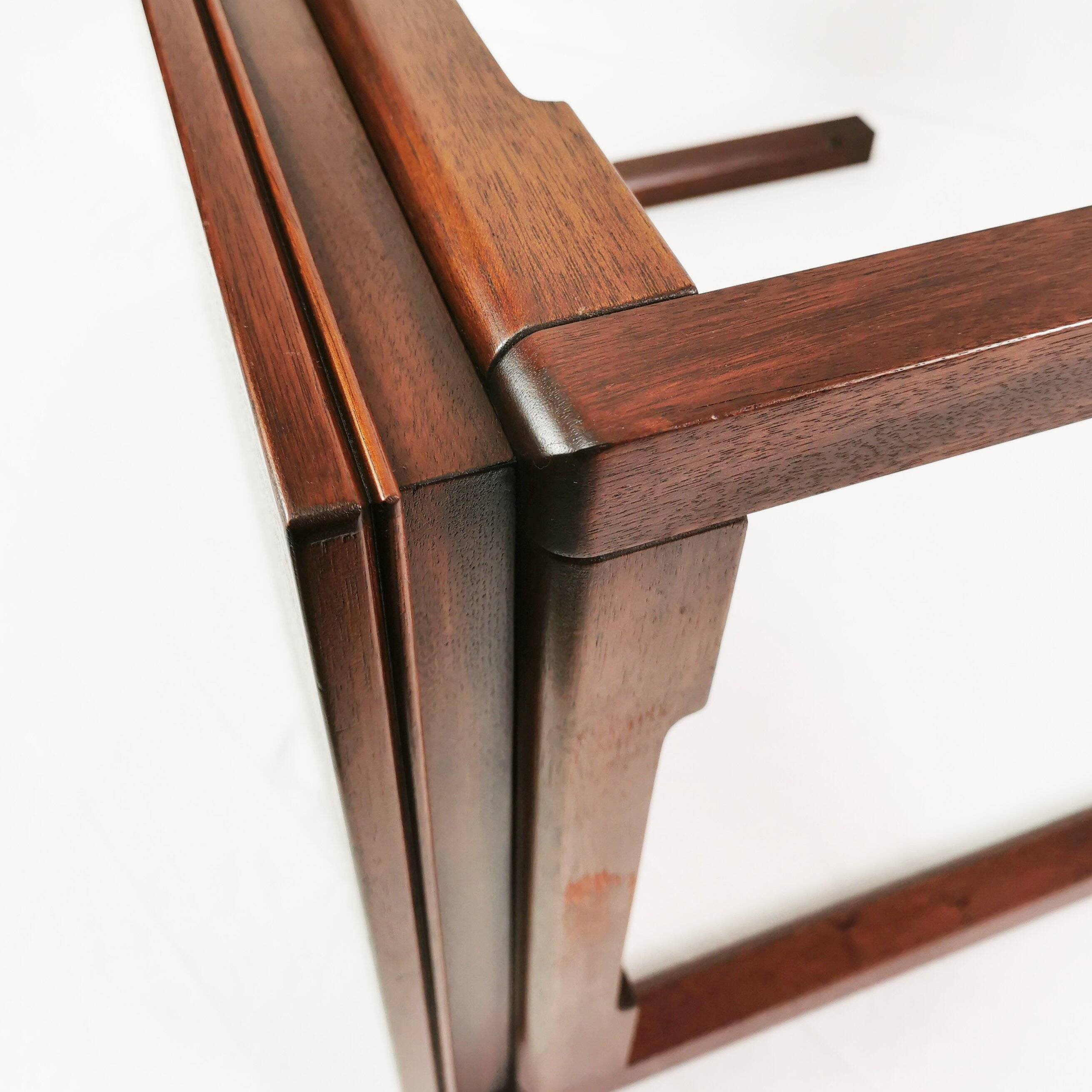 Mid Century Mahogany Table, Denmark, 1970s