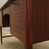 Mahogany desk, Danish design, 1970s, production: Denmark