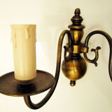 Brass wall lamps