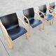 Set of 4 Thonet chairs model S320 renovated by Wulf Schneider and Ulrich Bohme, 1984