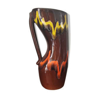 Old ceramic vase anjou