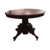 Round table with 3 extensions