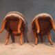 Paire de tabouret  rond style Louis XV