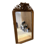 Miroir ancien en bois