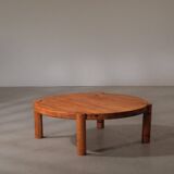Solid pine coffee table circa 1980
