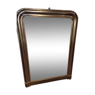 Mirror Louis Philippe 19th gold 144h/106l cms